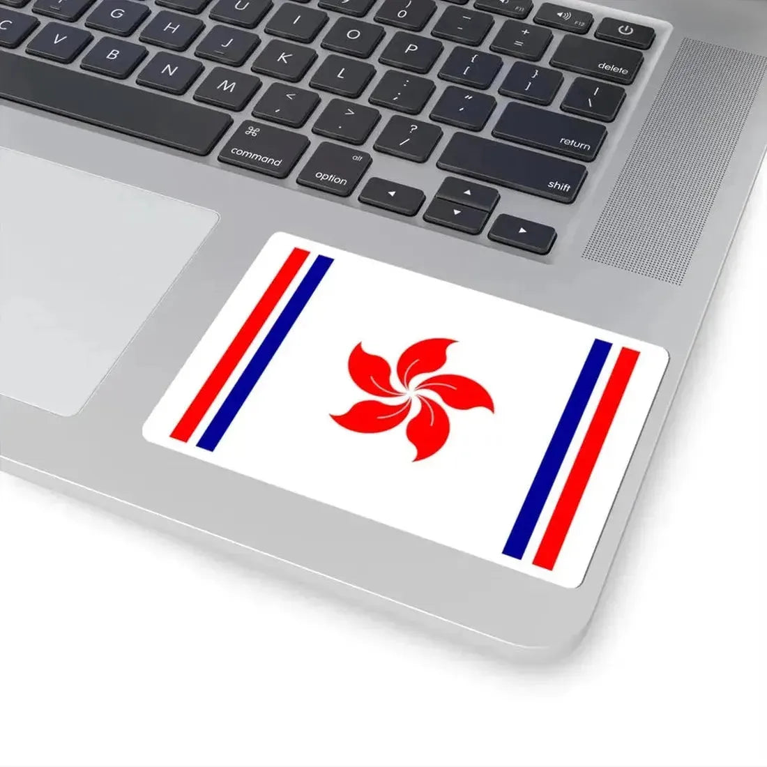 Flag of the Republic of Hong Kong (China) STICKER Vinyl Kiss-Cut Decal - The Sticker Space
