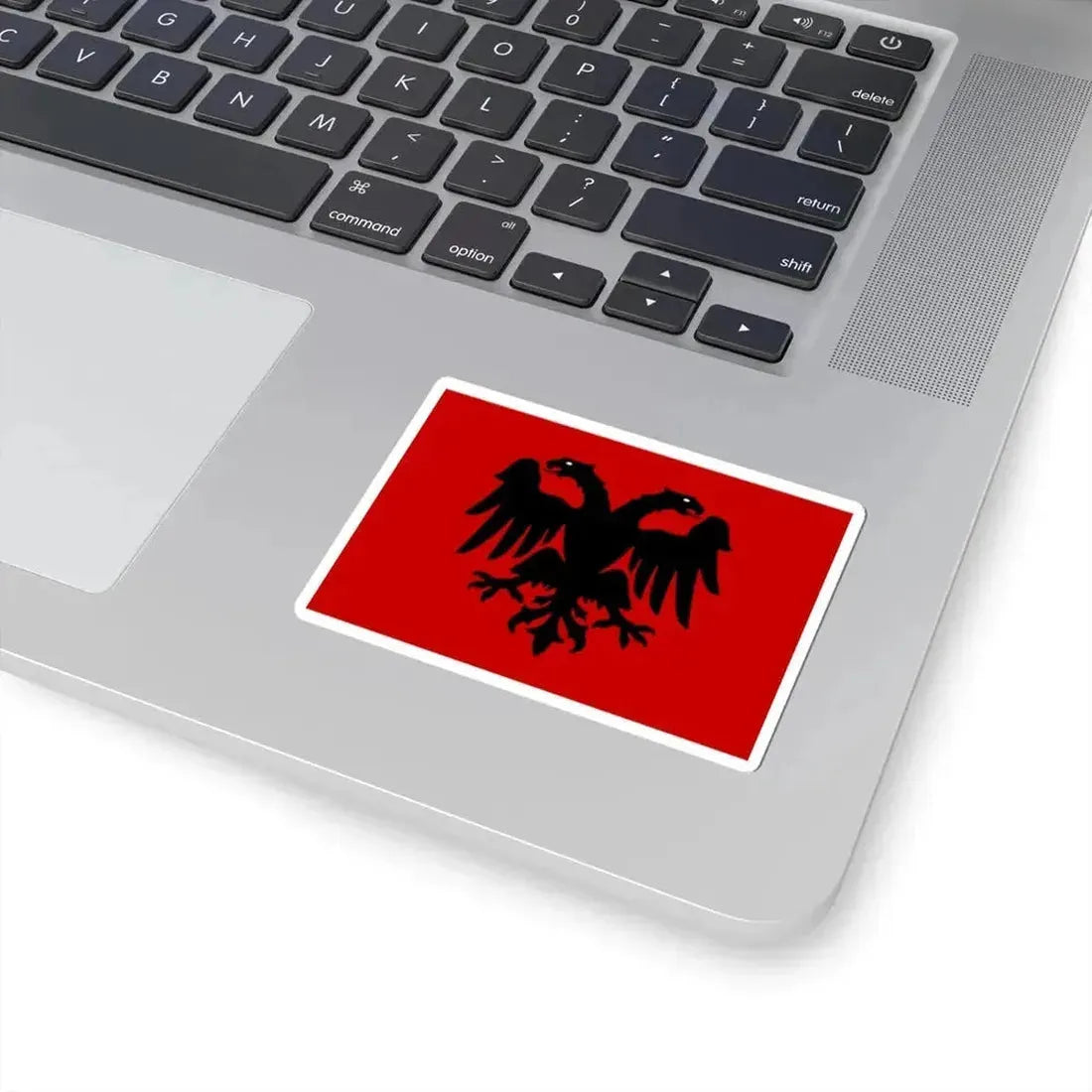 Flag of the Republic of Mirdita (Albania) STICKER Vinyl Kiss-Cut Decal - The Sticker Space
