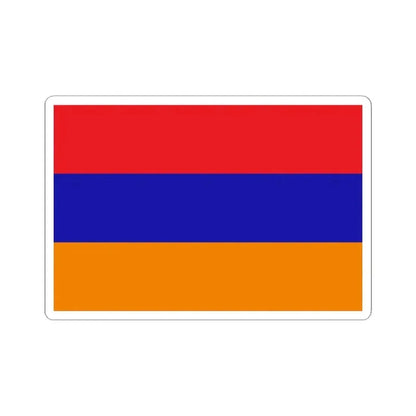 Flag of the Republic of Mountainous Armenia (Armenia) STICKER Vinyl Kiss-Cut Decal 2 Inch White - The Sticker Space