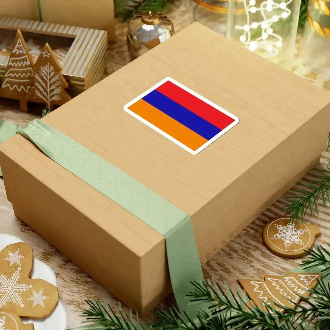 Flag of the Republic of Mountainous Armenia (Armenia) STICKER Vinyl Kiss-Cut Decal - The Sticker Space