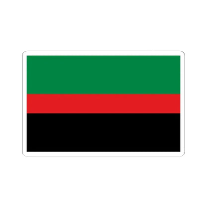 Flag of the Republic of New Afrika (United States) STICKER Vinyl Kiss-Cut Decal 2 Inch White - The Sticker Space