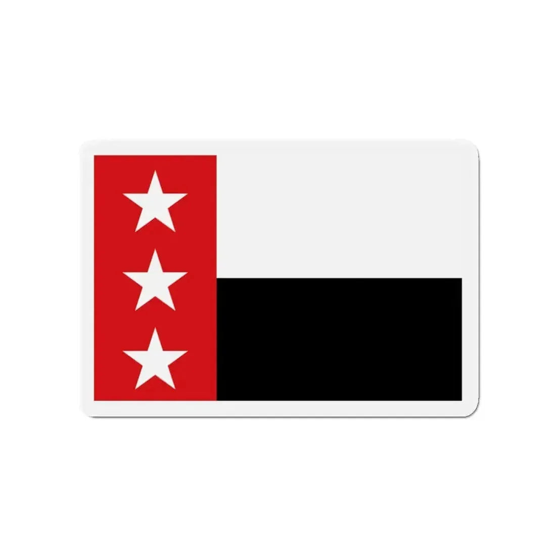 Flag of the Republic of the Rio Grande - Refrigerator Magnet - The Sticker Space