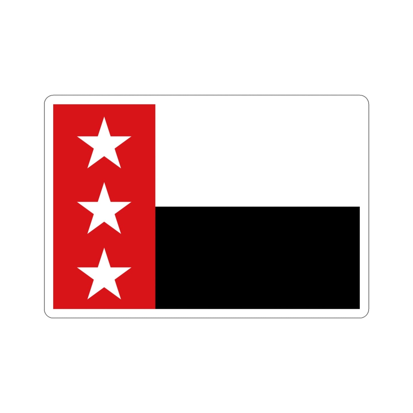 Flag of the Republic of the Rio Grande STICKER Vinyl Die-Cut Decal-4 Inch-The Sticker Space