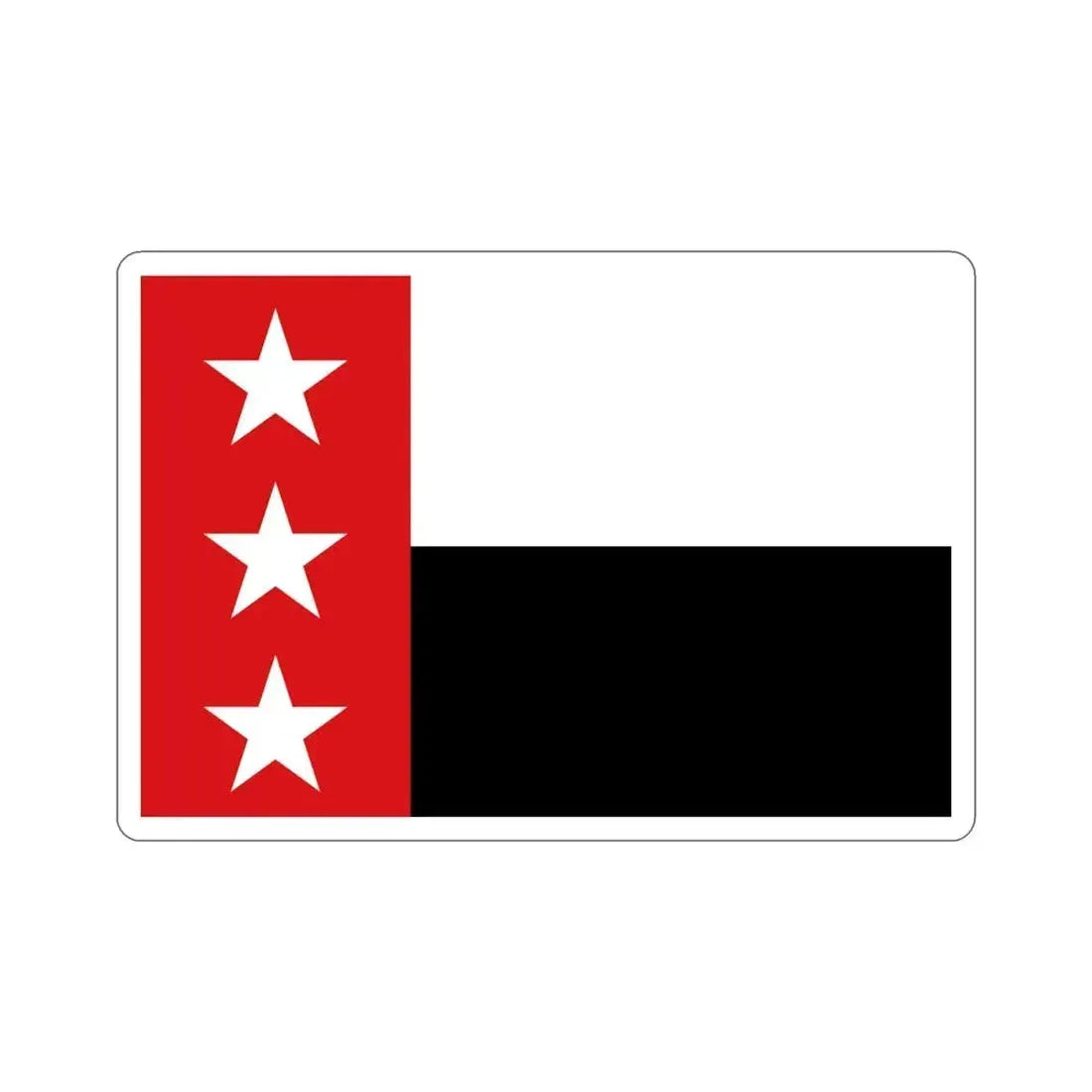 Flag of the Republic of the Rio Grande STICKER Vinyl Die-Cut Decal 5 Inch - The Sticker Space