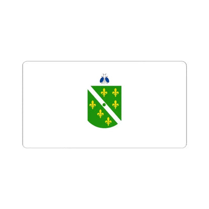 Flag of the Republic of Western Bosnia Fictitious (Bosnia and Herzegovina) STICKER Vinyl Kiss-Cut Decal 2 Inch White - The Sticker Space