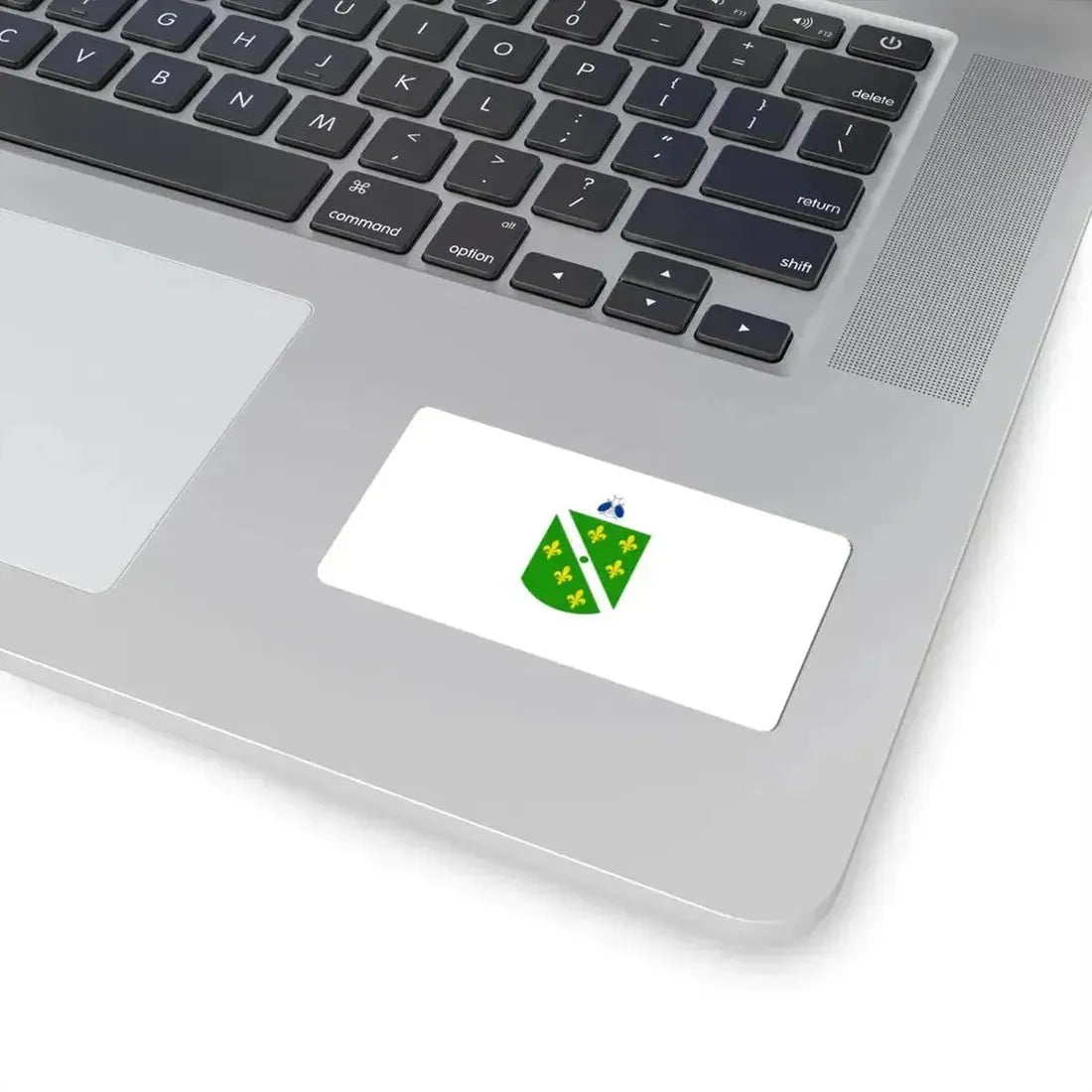 Flag of the Republic of Western Bosnia Fictitious (Bosnia and Herzegovina) STICKER Vinyl Kiss-Cut Decal - The Sticker Space