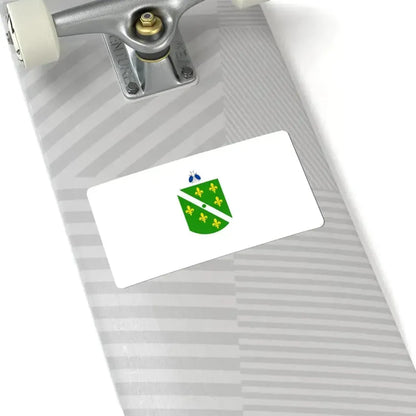 Flag of the Republic of Western Bosnia Fictitious (Bosnia and Herzegovina) STICKER Vinyl Kiss-Cut Decal - The Sticker Space