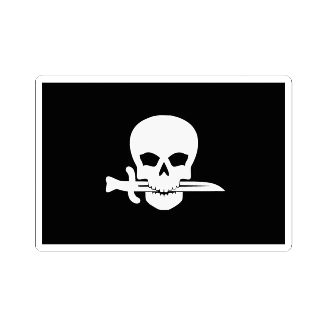 Flag of the Revanche Battalion (Ukraine) STICKER Vinyl Kiss-Cut Decal 4 Inch White - The Sticker Space