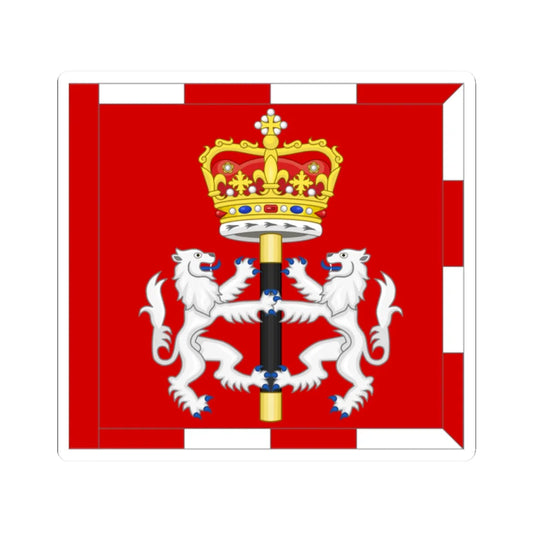 Flag of the Ross Herald Extraordinary (Scotland) STICKER Vinyl Kiss-Cut Decal 2 Inch White - The Sticker Space