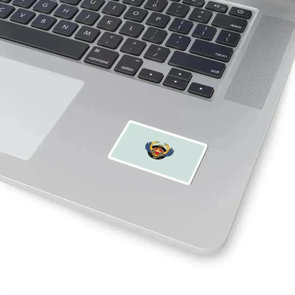 Flag of the Royal Bahraini Air Force (Bahrain) STICKER Vinyl Kiss-Cut Decal - The Sticker Space