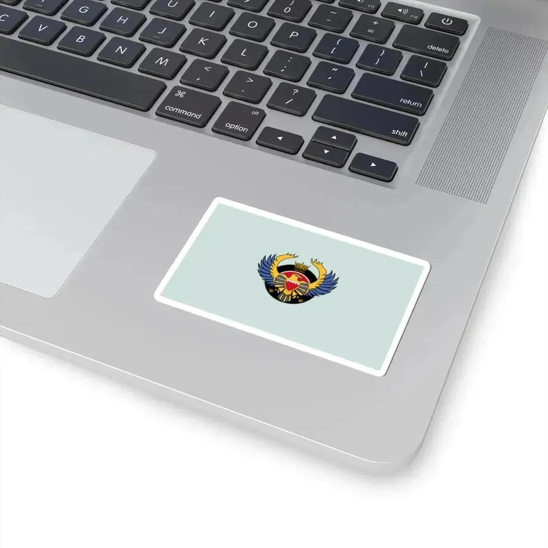 Flag of the Royal Bahraini Air Force (Bahrain) STICKER Vinyl Kiss-Cut Decal - The Sticker Space