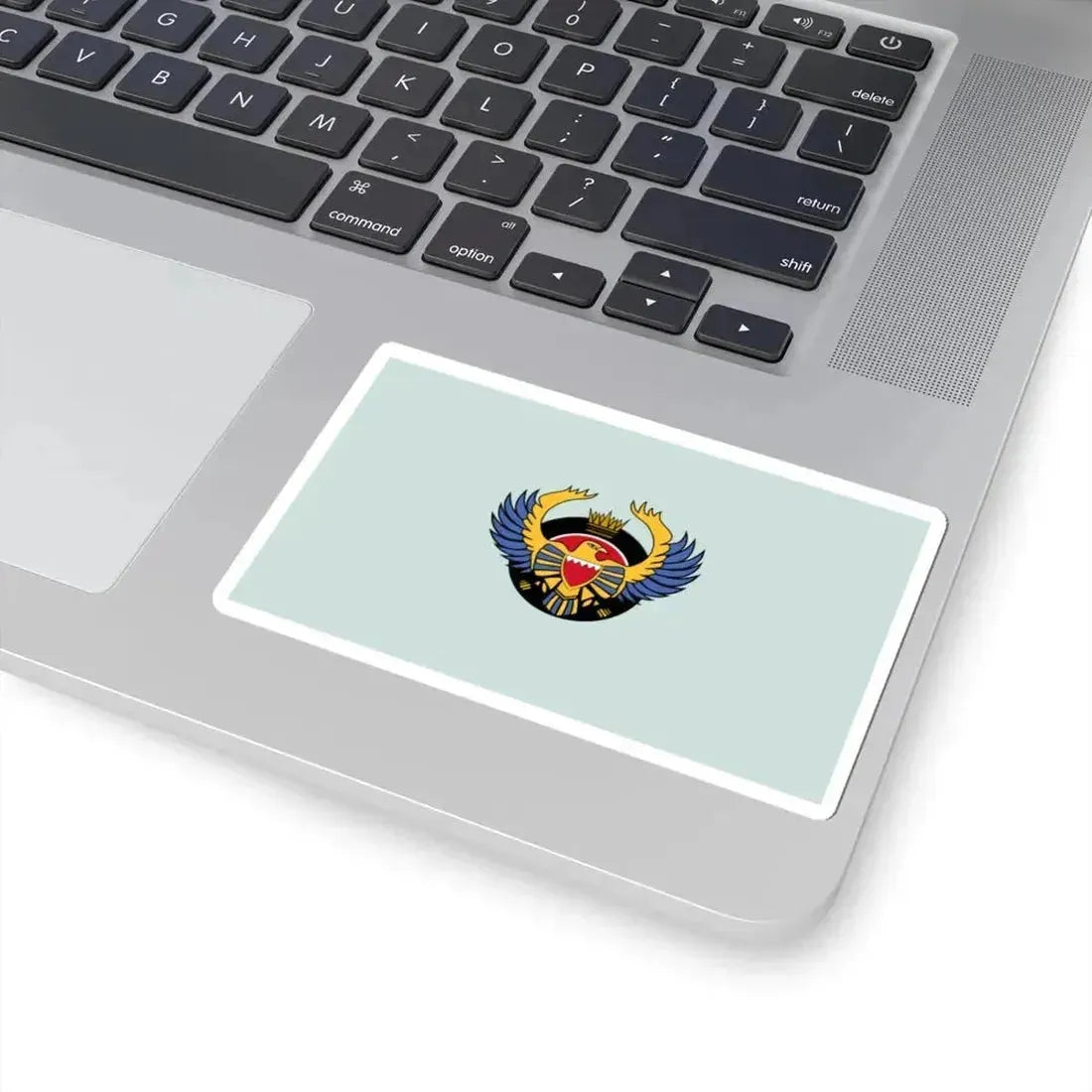 Flag of the Royal Bahraini Air Force (Bahrain) STICKER Vinyl Kiss-Cut Decal - The Sticker Space