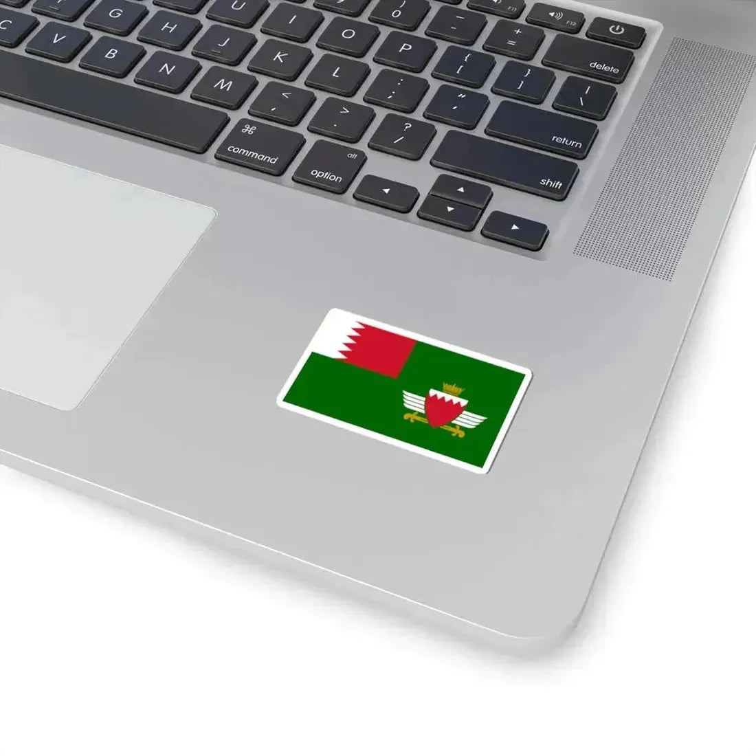 Flag of the Royal Bahraini Army (Bahrain) STICKER Vinyl Kiss-Cut Decal - The Sticker Space