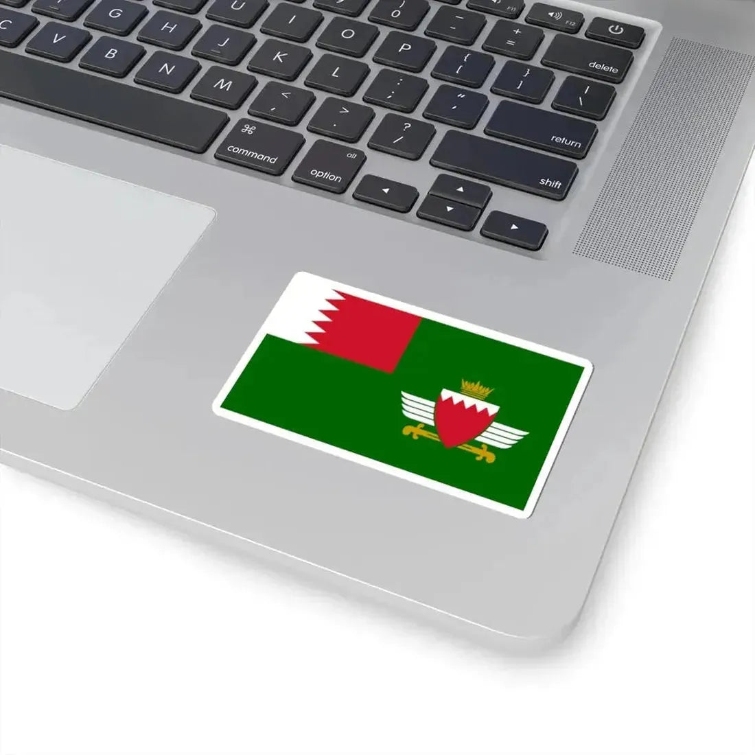 Flag of the Royal Bahraini Army (Bahrain) STICKER Vinyl Kiss-Cut Decal - The Sticker Space