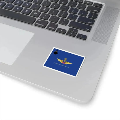 Flag of the Royal Cambodian Air Force (Cambodia) STICKER Vinyl Kiss-Cut Decal - The Sticker Space