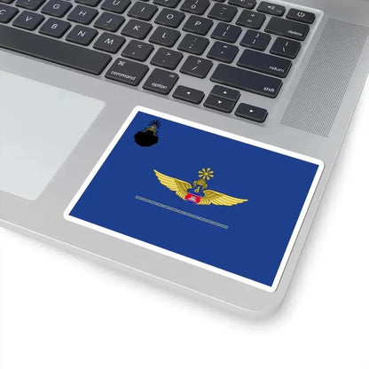 Flag of the Royal Cambodian Air Force (Cambodia) STICKER Vinyl Kiss-Cut Decal - The Sticker Space