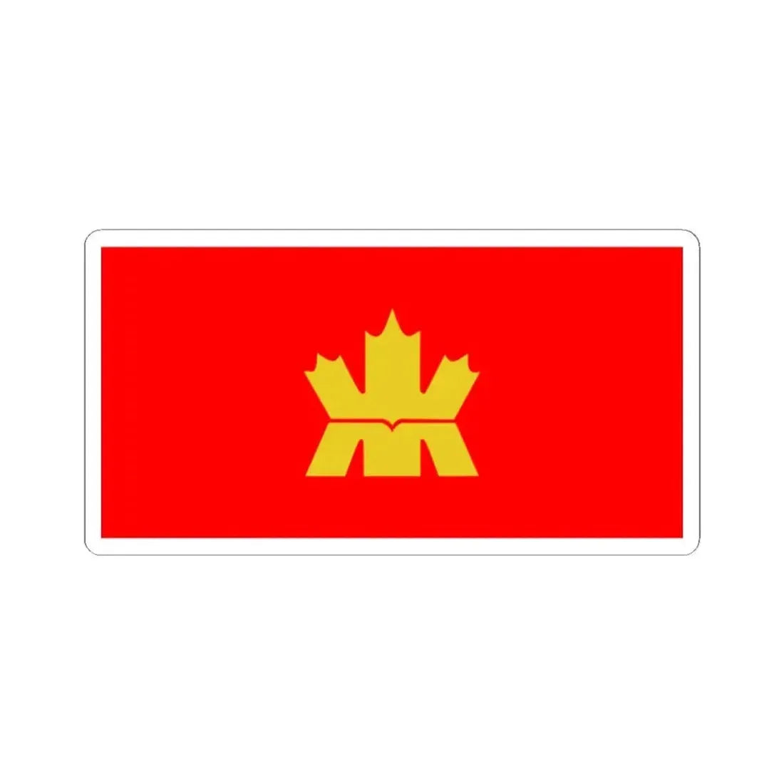 Flag of the Royal Canadian Mint (Canada) STICKER Vinyl Kiss-Cut Decal 2 Inch White - The Sticker Space