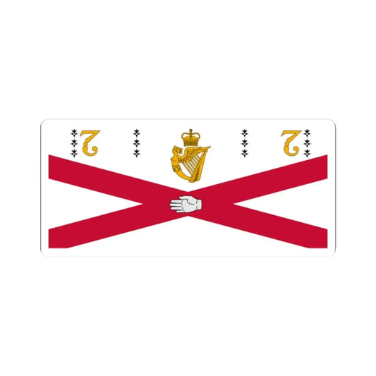 Flag of the Royal College of Surgeons in Ireland (Ireland) STICKER Vinyl Kiss-Cut Decal 2 Inch White - The Sticker Space