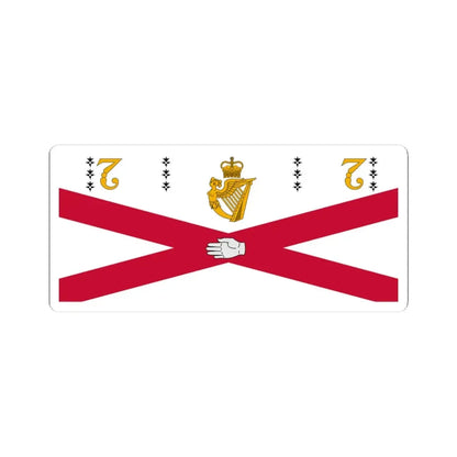 Flag of the Royal College of Surgeons in Ireland (Ireland) STICKER Vinyl Kiss-Cut Decal 3 Inch White - The Sticker Space