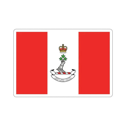 Flag of the Royal Military College of Canada STICKER Vinyl Die-Cut Decal 6 Inch - The Sticker Space