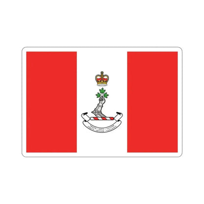 Flag of the Royal Military College of Canada STICKER Vinyl Die-Cut Decal - The Sticker Space