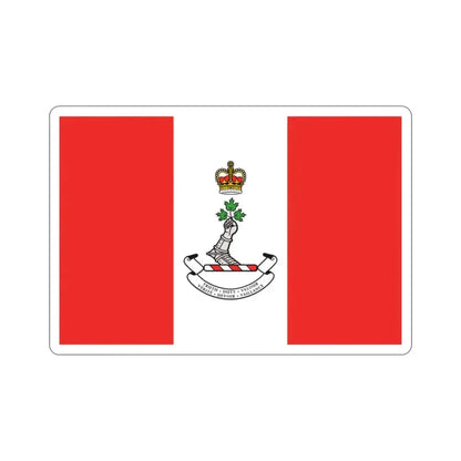 Flag of the Royal Military College of Canada STICKER Vinyl Die-Cut Decal - The Sticker Space