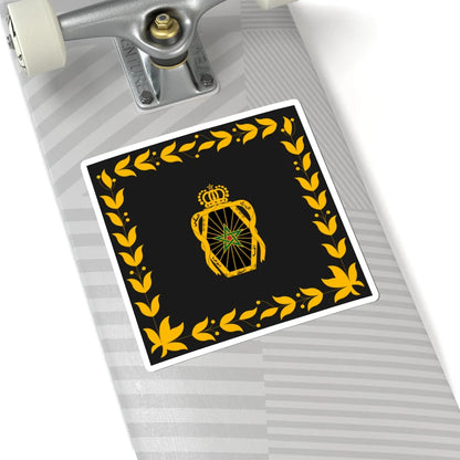 Flag of the Royal Moroccan Gendarmerie (Morocco) STICKER Vinyl Kiss-Cut Decal - The Sticker Space