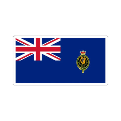 Flag of the Royal Ulster Constabulary (Ireland) STICKER Vinyl Kiss-Cut Decal 4 Inch White - The Sticker Space