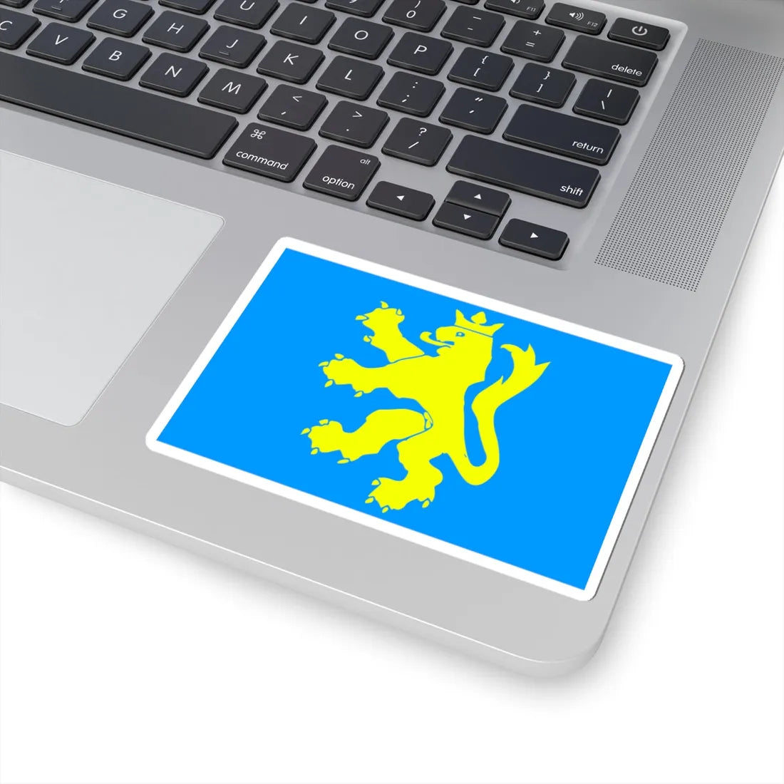 Flag of the Ruthenian National Guard (Ukraine) STICKER Vinyl Kiss-Cut Decal - The Sticker Space