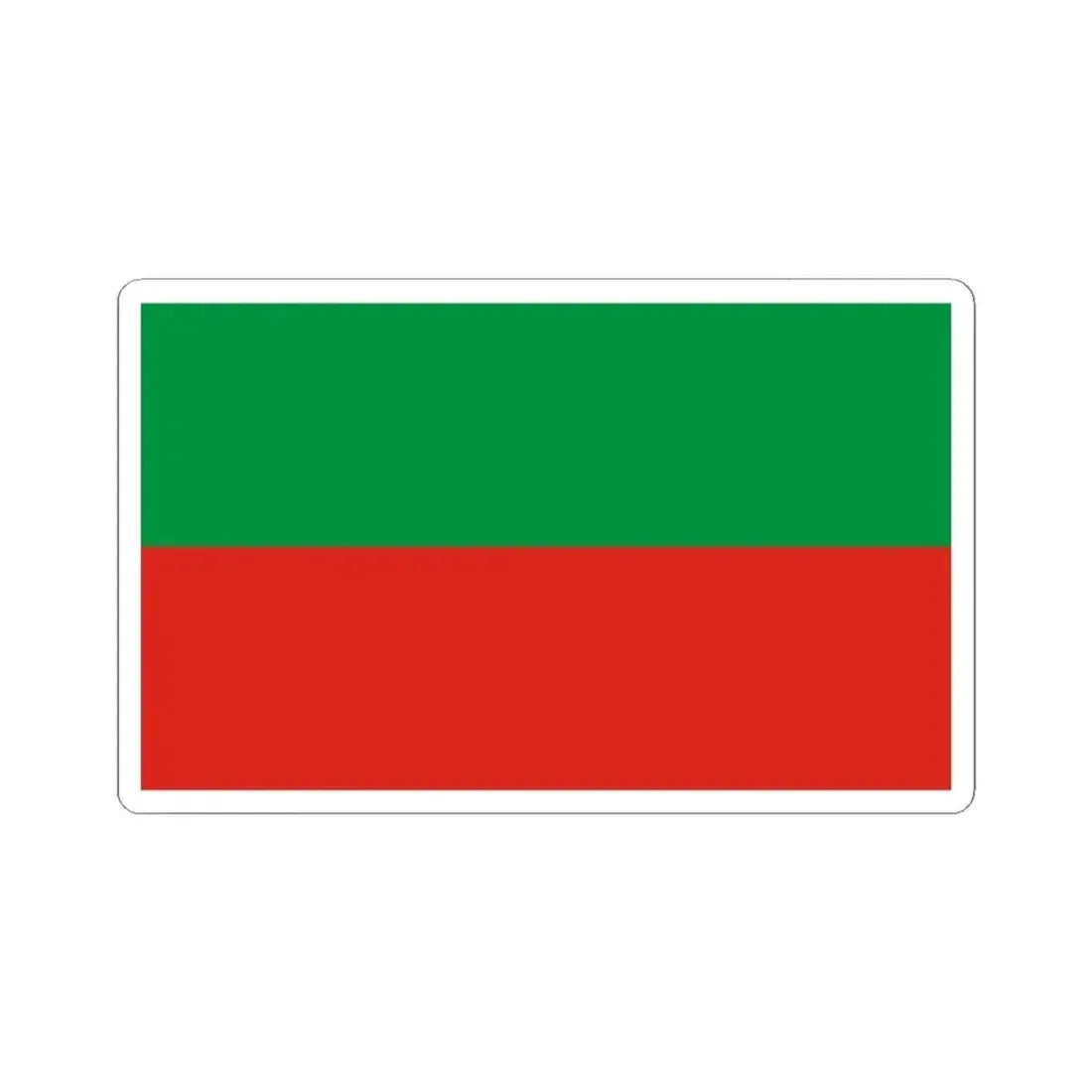 Flag of the Sac and Fox Nation (United States) STICKER Vinyl Kiss-Cut Decal 2 Inch White - The Sticker Space