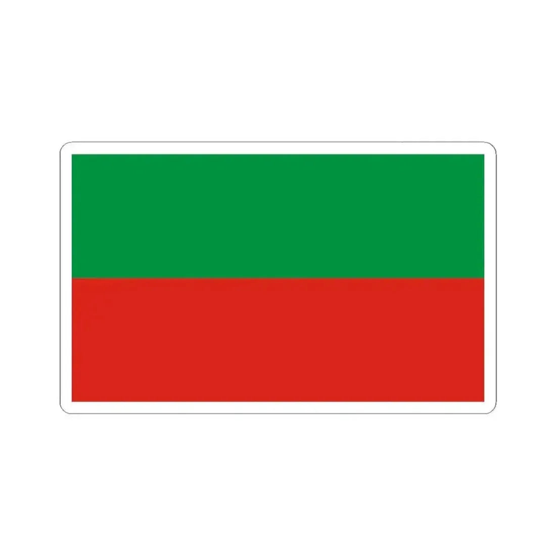 Flag of the Sac and Fox Nation (United States) STICKER Vinyl Kiss-Cut Decal 6 Inch White - The Sticker Space