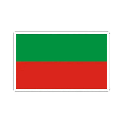 Flag of the Sac and Fox Nation (United States) STICKER Vinyl Kiss-Cut Decal 6 Inch White - The Sticker Space