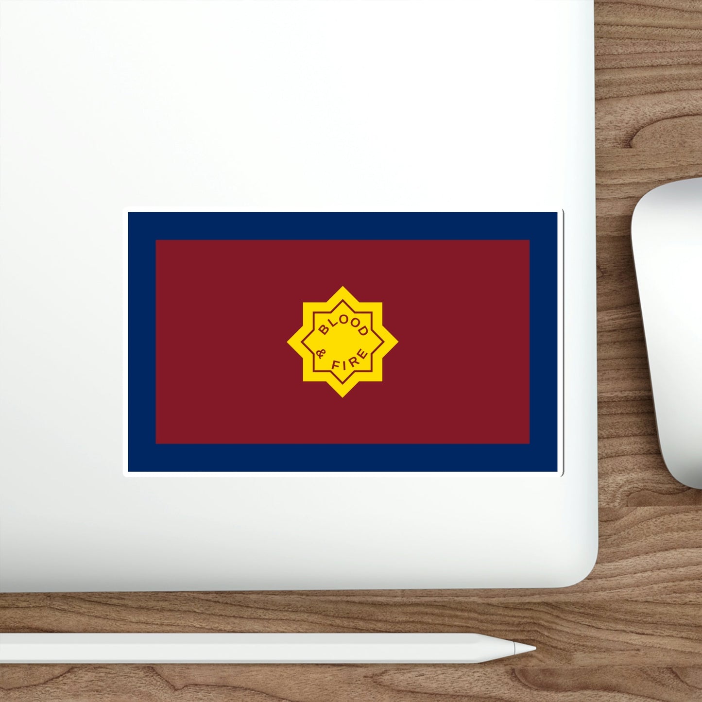 Flag of the Salvation Army STICKER Vinyl Die-Cut Decal-The Sticker Space