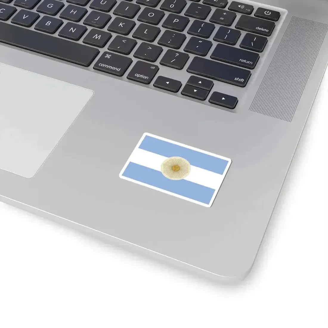 Flag of the San Juan Province reverse (Argentina) STICKER Vinyl Kiss-Cut Decal - The Sticker Space