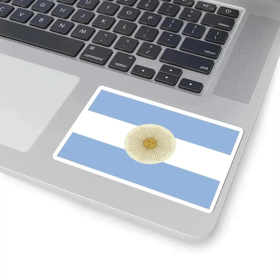 Flag of the San Juan Province reverse (Argentina) STICKER Vinyl Kiss-Cut Decal - The Sticker Space