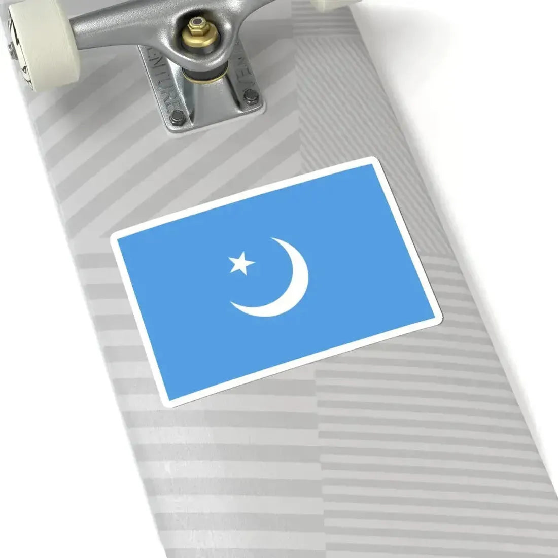Flag of the Second East Turkestan Republic (China) STICKER Vinyl Kiss-Cut Decal - The Sticker Space