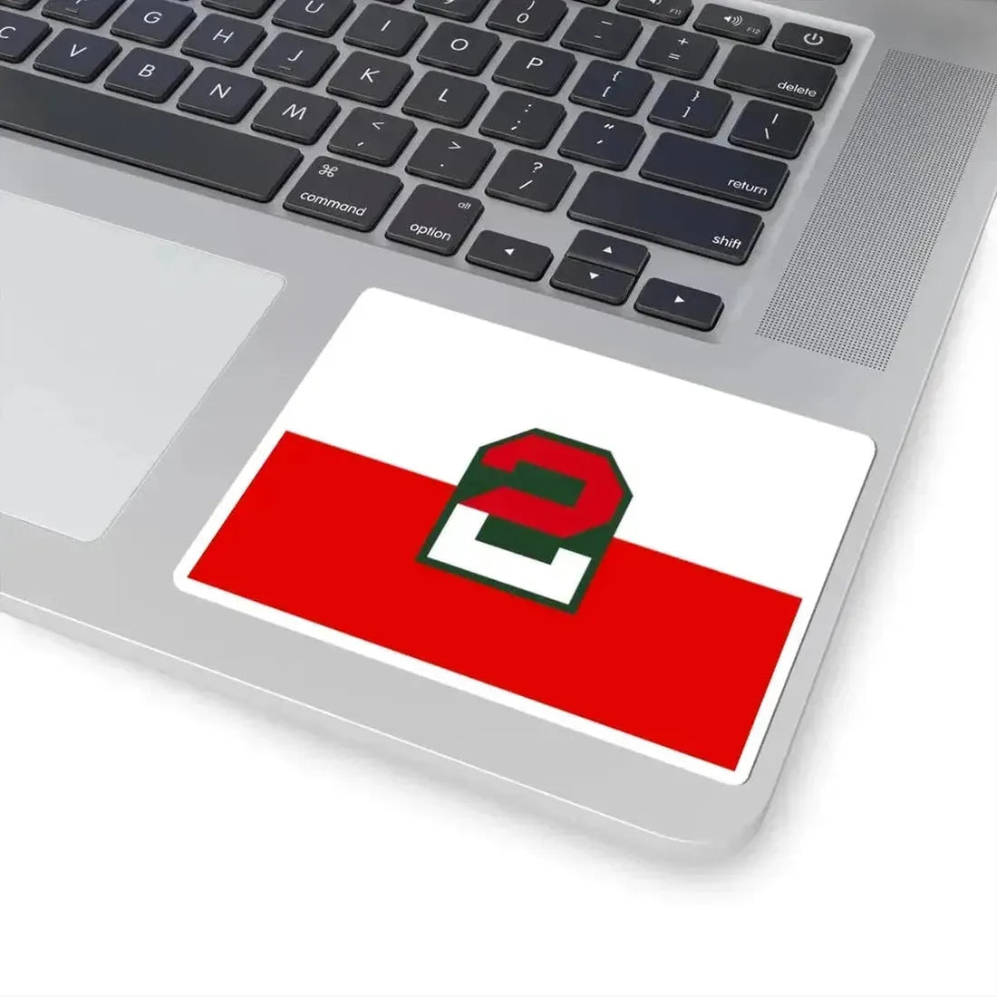 Flag of the Second United States Army (United States) STICKER Vinyl Kiss-Cut Decal - The Sticker Space