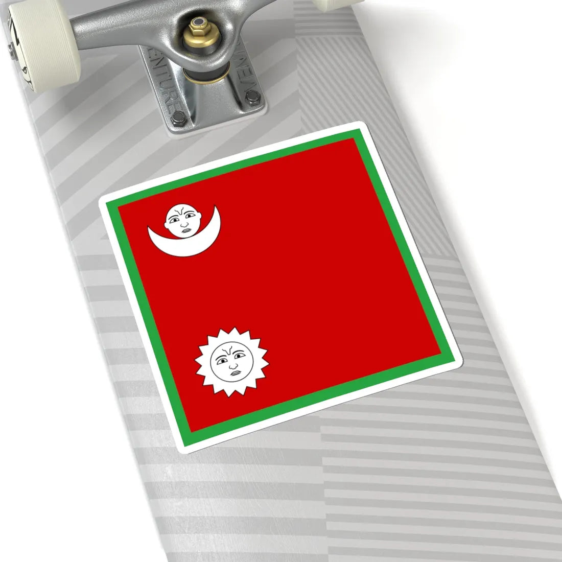 Flag of the Senior Commanding General of Nepal 1928 (Nepal) STICKER Vinyl Kiss-Cut Decal - The Sticker Space