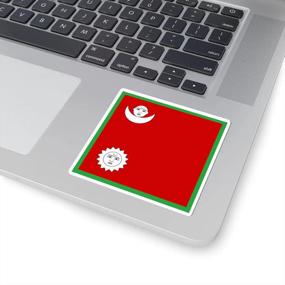 Flag of the Senior Commanding General of Nepal 1928 (Nepal) STICKER Vinyl Kiss-Cut Decal - The Sticker Space