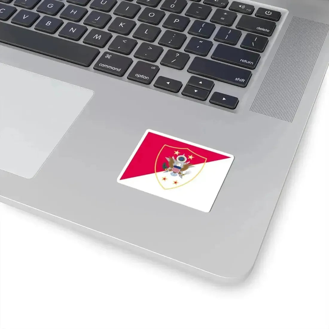 Flag of the Sergeant Major of the United States Army (United States) STICKER Vinyl Kiss-Cut Decal - The Sticker Space