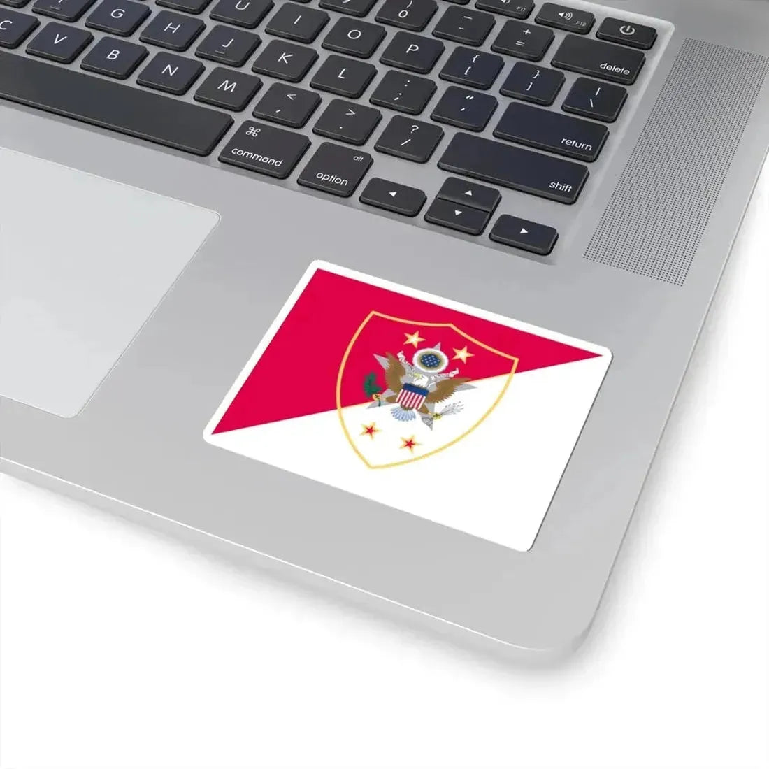 Flag of the Sergeant Major of the United States Army (United States) STICKER Vinyl Kiss-Cut Decal - The Sticker Space