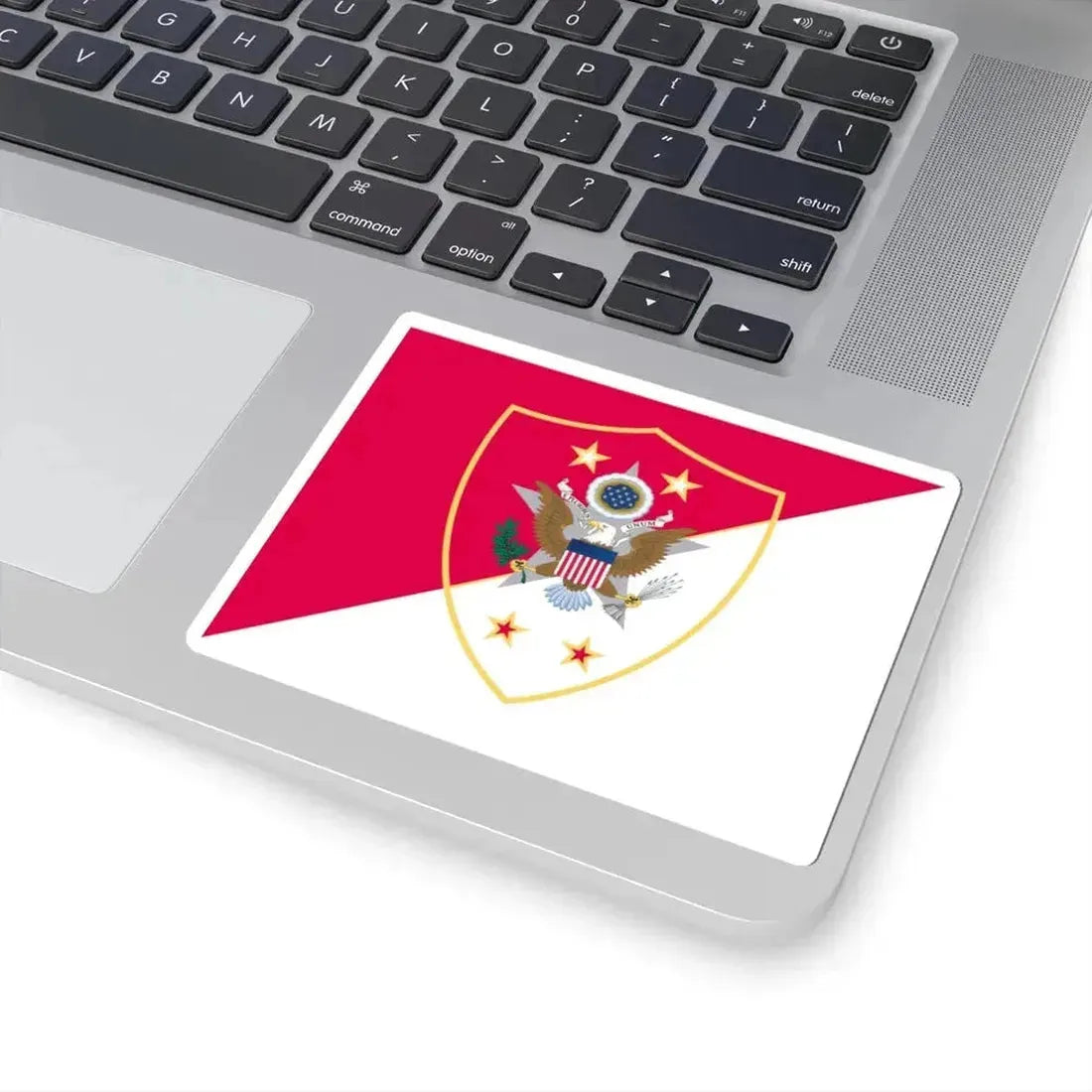 Flag of the Sergeant Major of the United States Army (United States) STICKER Vinyl Kiss-Cut Decal - The Sticker Space