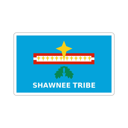 Flag of The Shawnee Tribe of Oklahoma STICKER Vinyl Die-Cut Decal-3 Inch-The Sticker Space