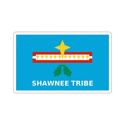 Flag of The Shawnee Tribe of Oklahoma STICKER Vinyl Die-Cut Decal 3 Inch - The Sticker Space
