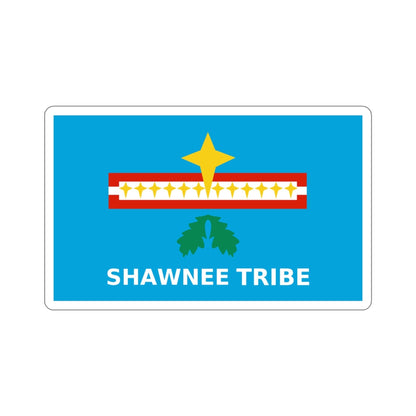 Flag of The Shawnee Tribe of Oklahoma STICKER Vinyl Die-Cut Decal-4 Inch-The Sticker Space