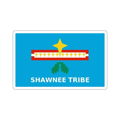 Flag of The Shawnee Tribe of Oklahoma STICKER Vinyl Die-Cut Decal 4 Inch - The Sticker Space