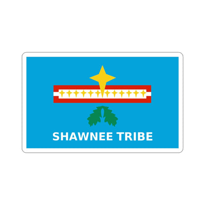 Flag of The Shawnee Tribe of Oklahoma STICKER Vinyl Die-Cut Decal-5 Inch-The Sticker Space