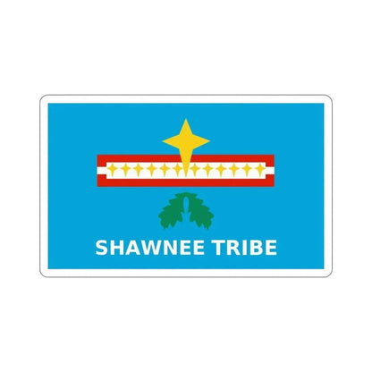 Flag of The Shawnee Tribe of Oklahoma STICKER Vinyl Die-Cut Decal 5 Inch - The Sticker Space