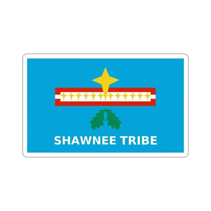Flag of The Shawnee Tribe of Oklahoma STICKER Vinyl Die-Cut Decal 6 Inch - The Sticker Space