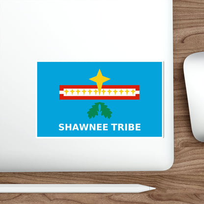 Flag of The Shawnee Tribe of Oklahoma STICKER Vinyl Die-Cut Decal-The Sticker Space